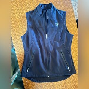 Women’s Ariat Black Soft-Shell Vest